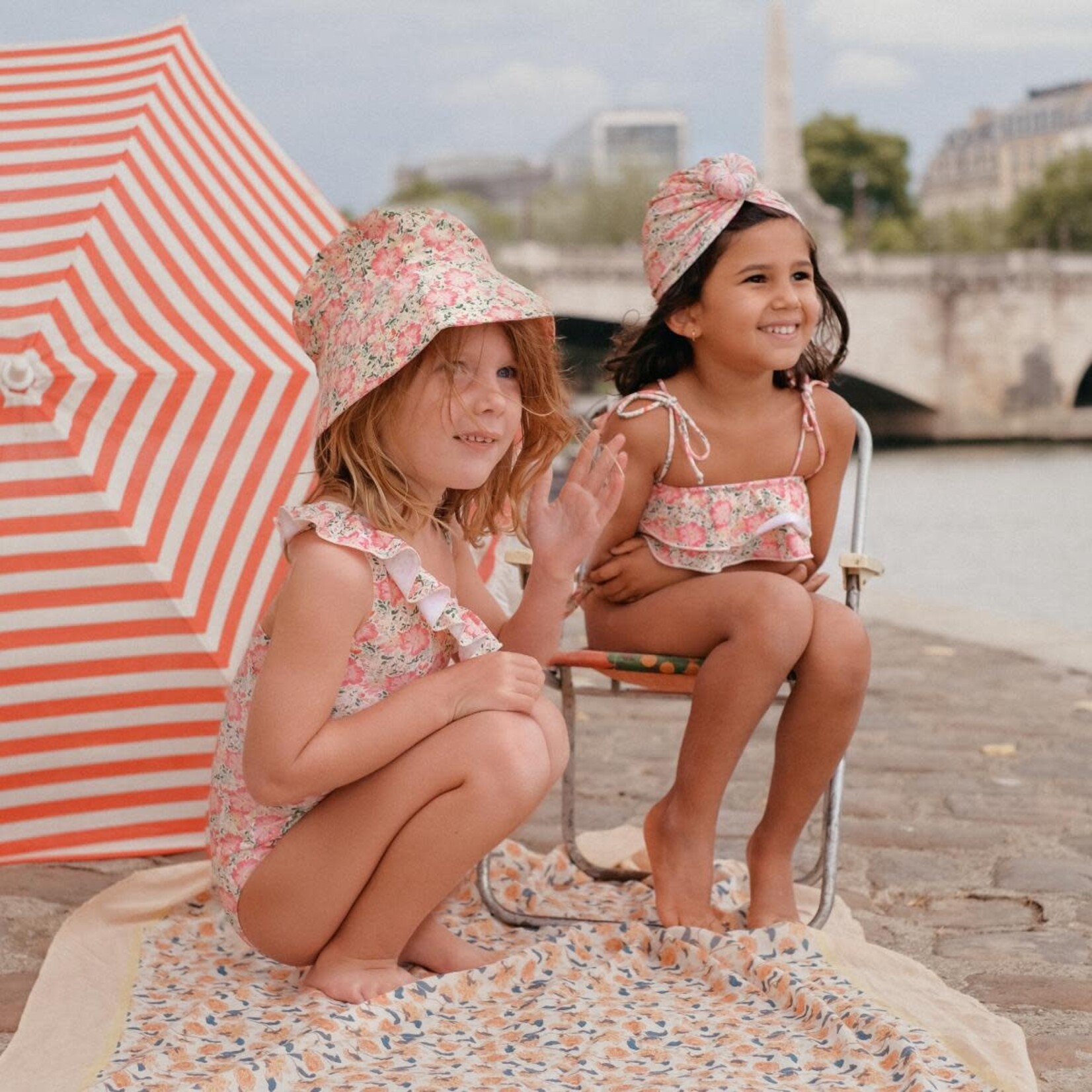 Louise Misha Zacata Pink Meadow Bikini 24M
