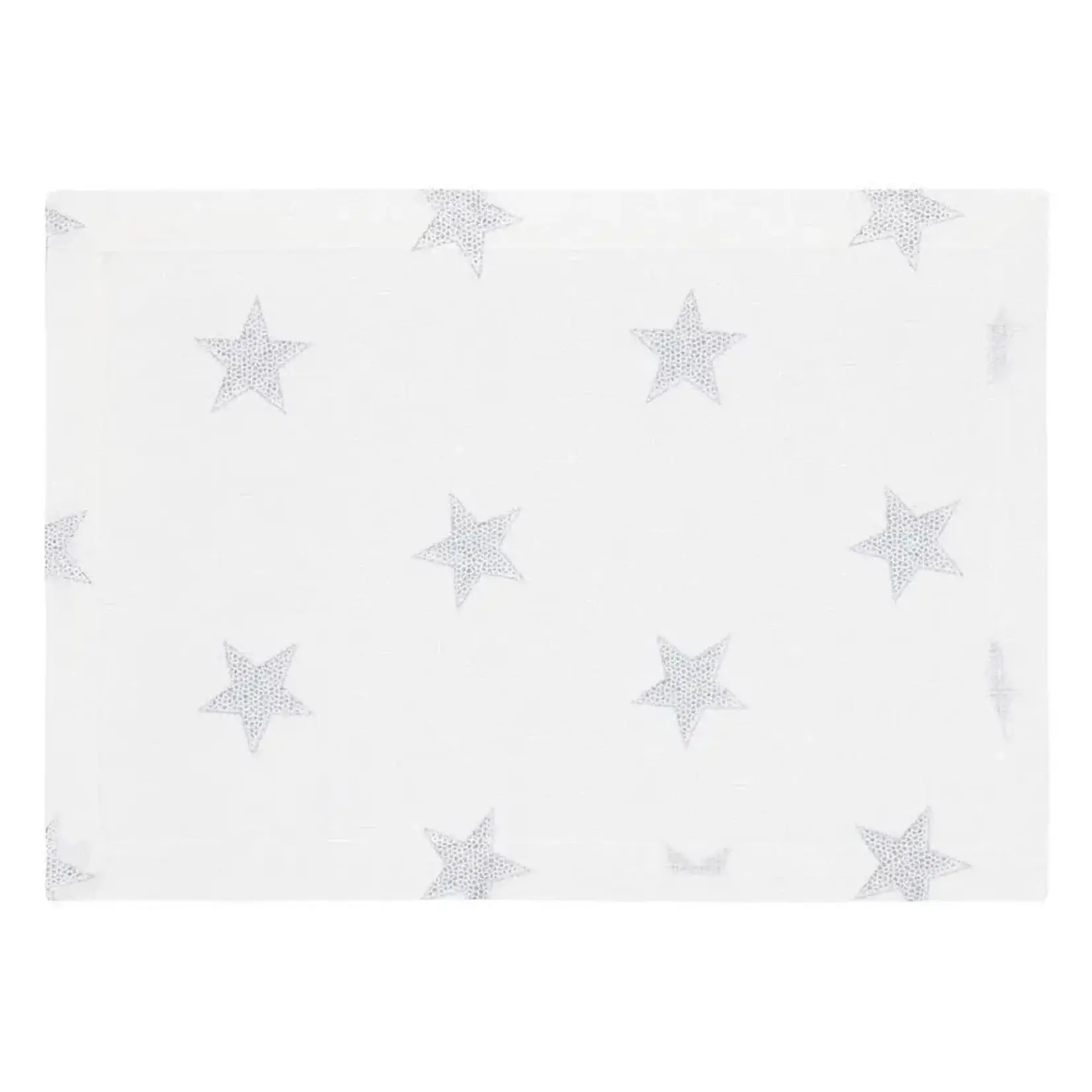 Mode Living Starry Night Napkins 20" x 20" Set of 4 Silver