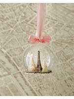 Cody Foster Eiffel Tower Globe Ornament