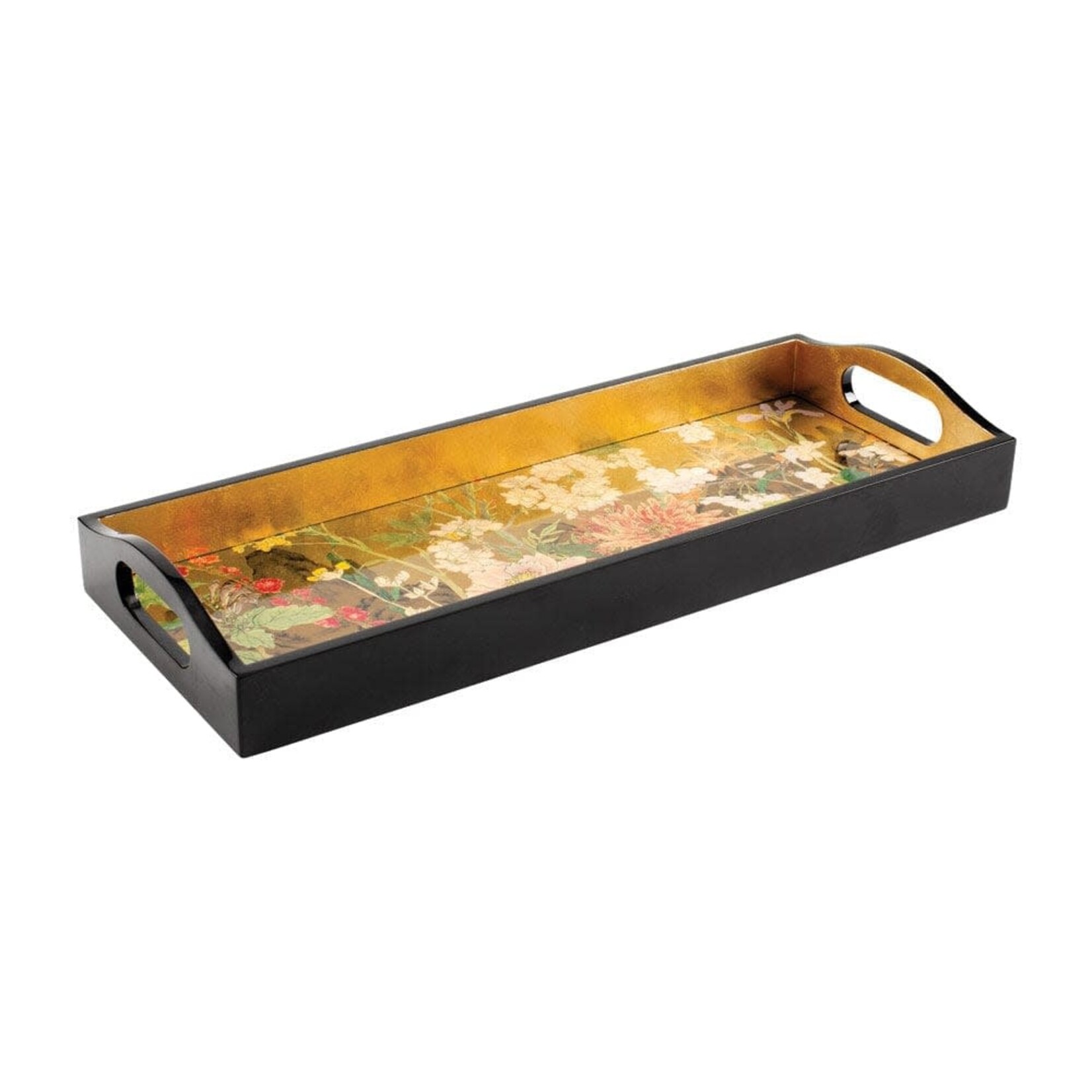 Caspari Mountain High Lacquer Bar Tray - 20x8