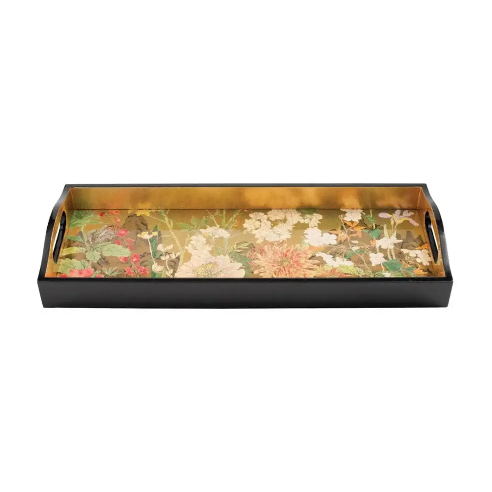 Caspari Mountain High Lacquer Bar Tray - 20x8