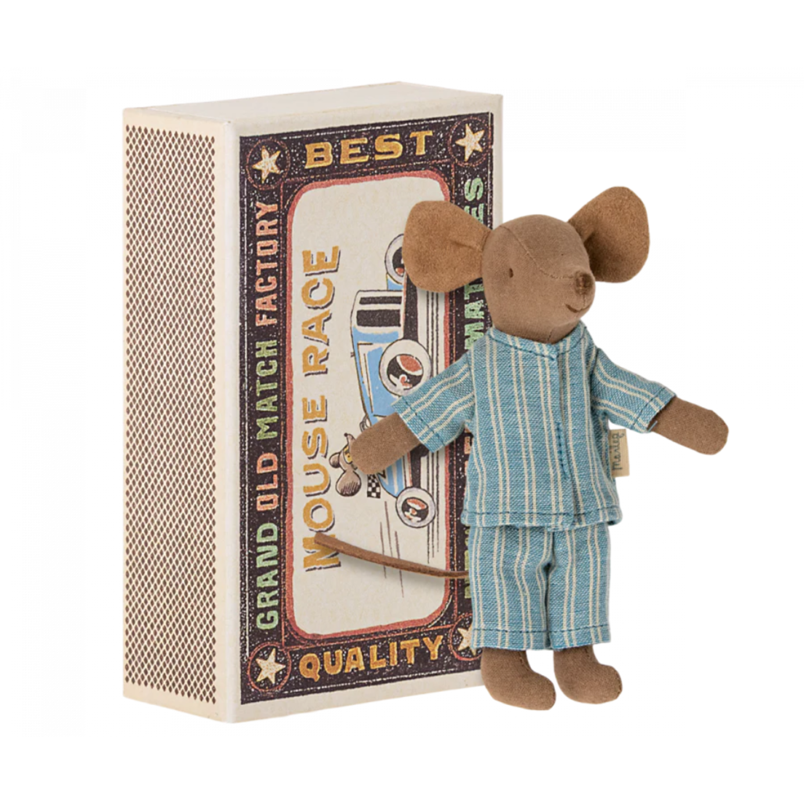 Maileg USA Big Brother Mouse in Matchbox
