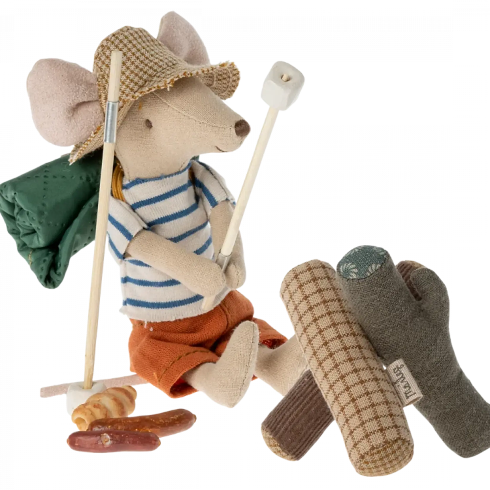 Maileg USA Bonfire Set, Mouse