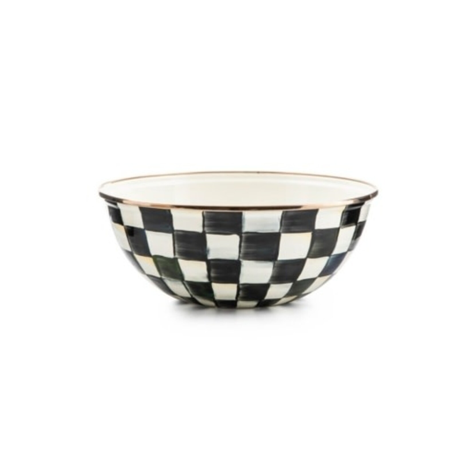 MacKenzie-Childs courtly check medium everyday bowl