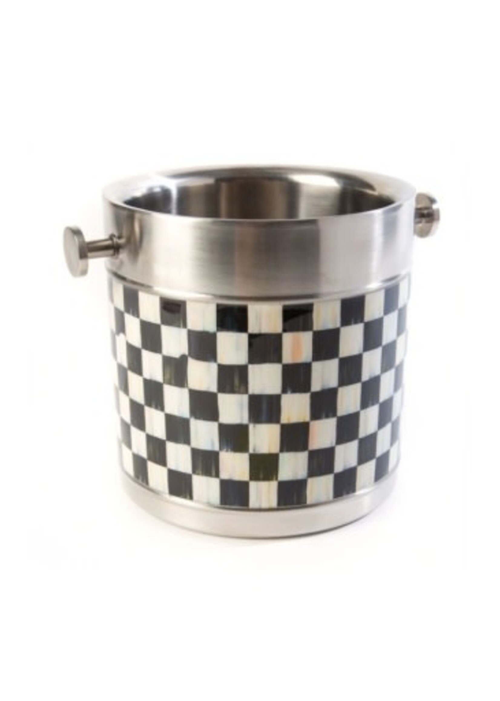 MacKenzie-Childs courtly check 3260 ice bucket