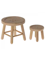 Maileg USA Table and Stool Set, Mouse