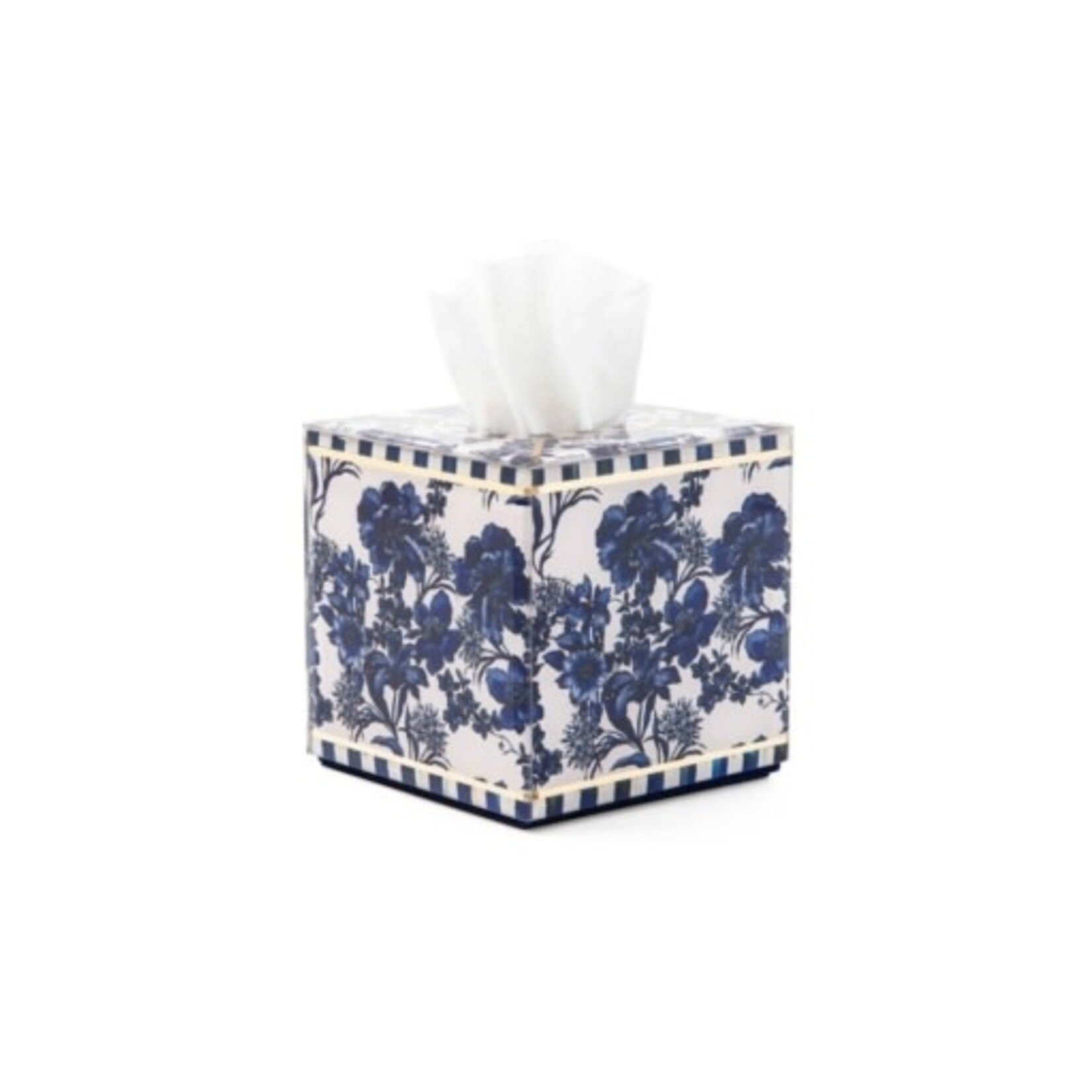 MacKenzie-Childs royal english garden boutique tissue box cover