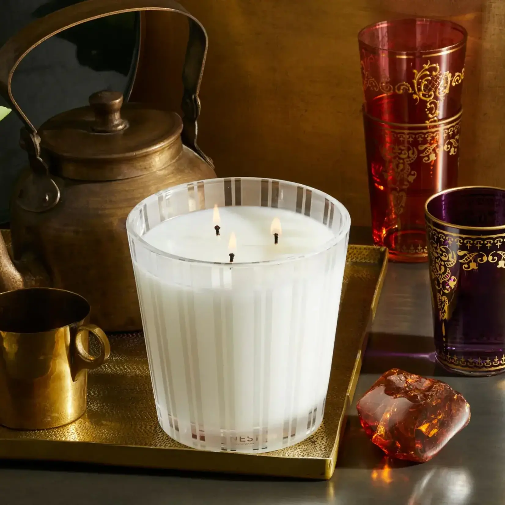 Nest Fragrances Moroccan Amber 3 Wick Candle