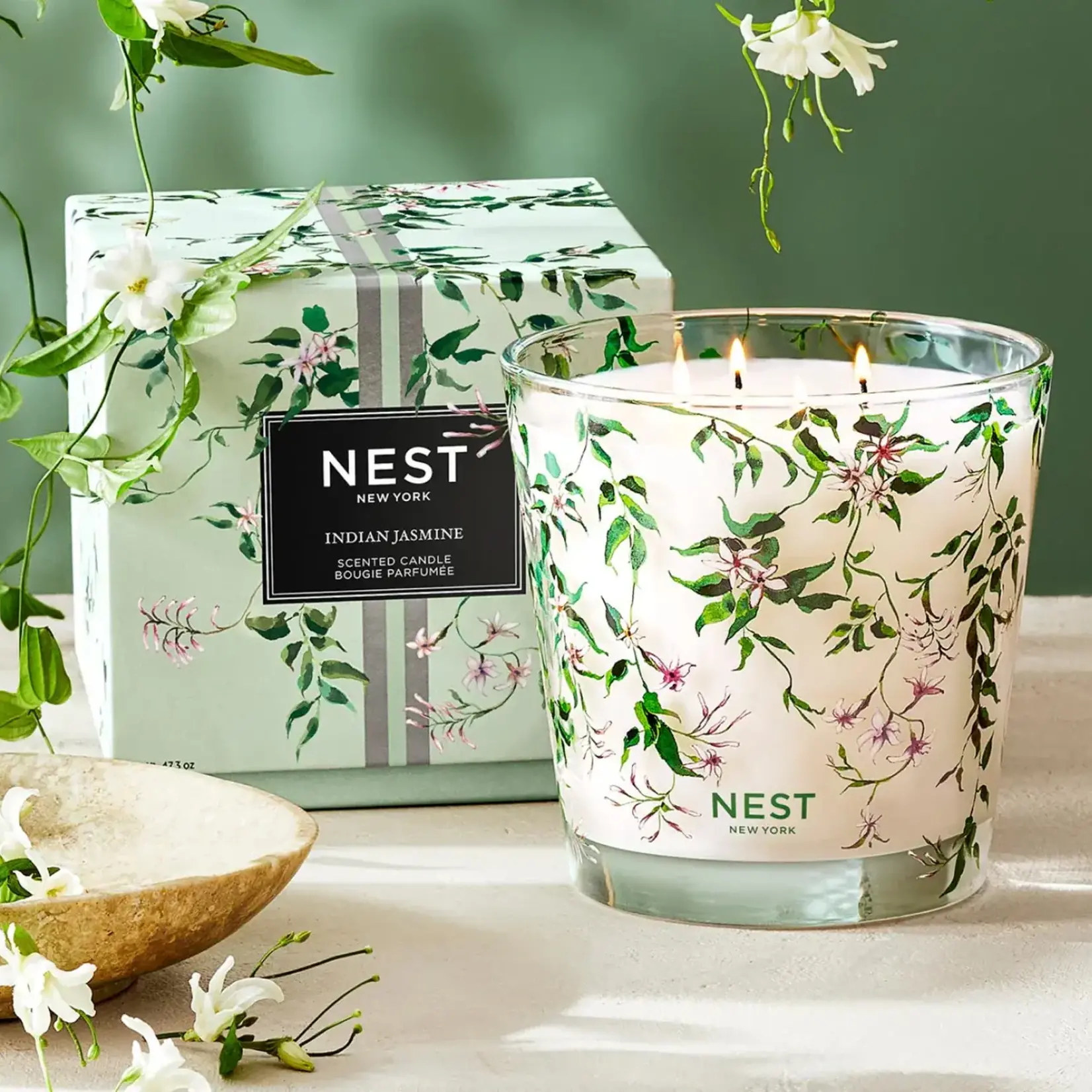 Nest Fragrances Indian Jasmine Luxury Candle