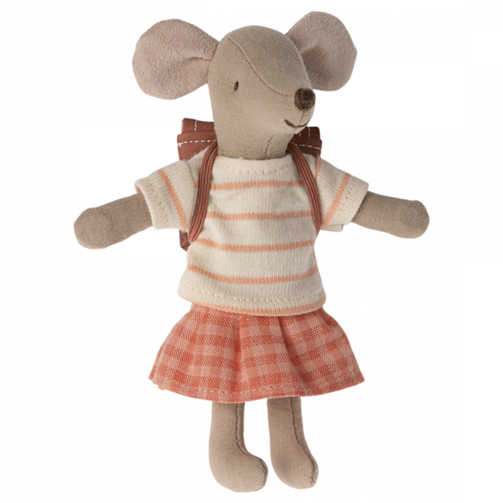 Maileg USA Tricycle Mouse, Big sister - Coral