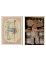 Maileg USA Sleepy Wakey Baby Mouse in Matchbox - Rose