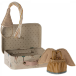Maileg USA Fairy Clothes in Suitcase, Little Sister Mouse