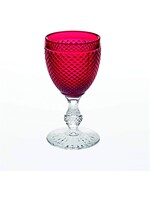 Vista Alegre Bicos Bicolor Goblet With Red Top