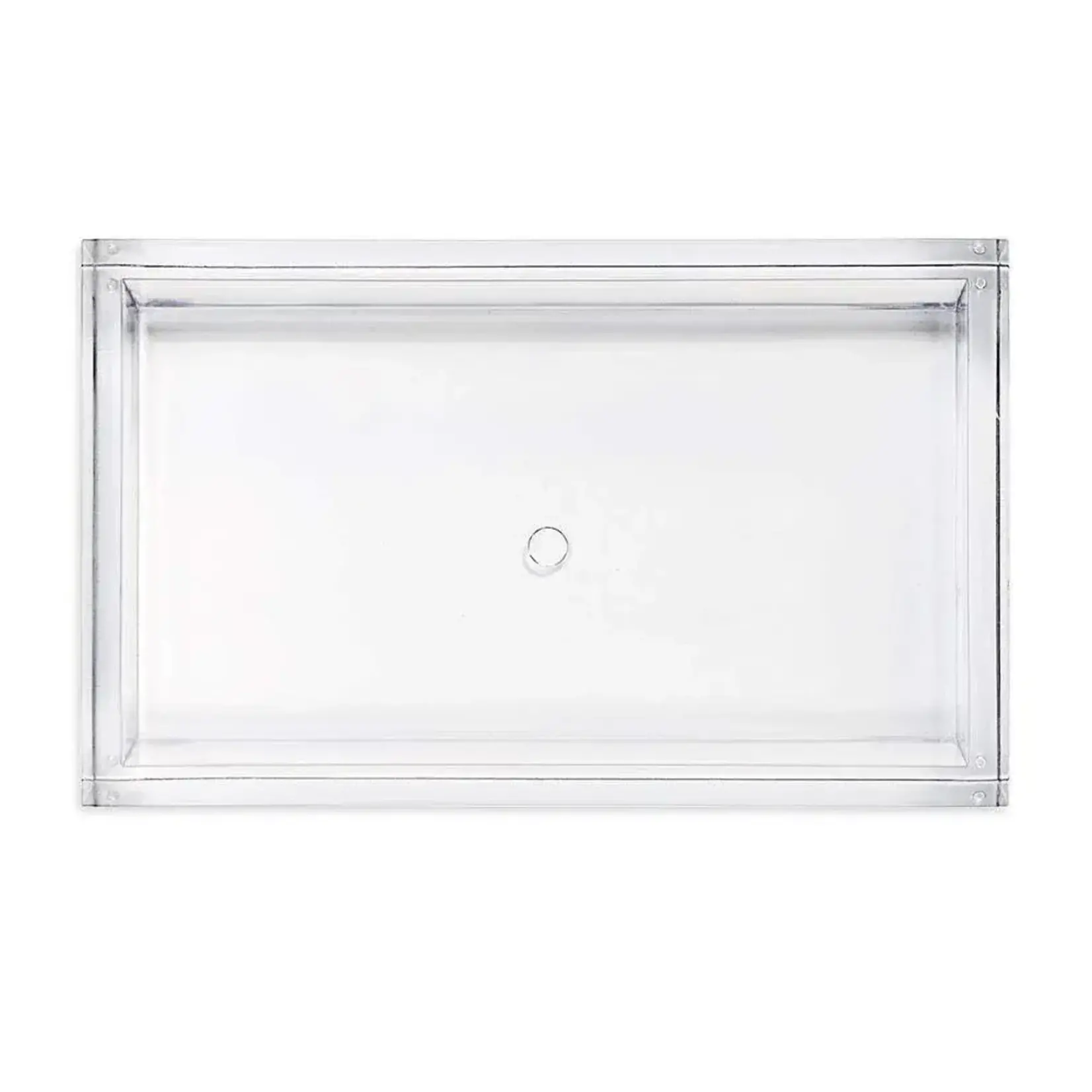 Caspari Acrylic Guest Towel Holder - Clear