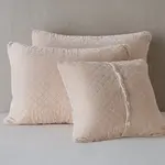 Bella Notte Silk Velvet Quilted Sham