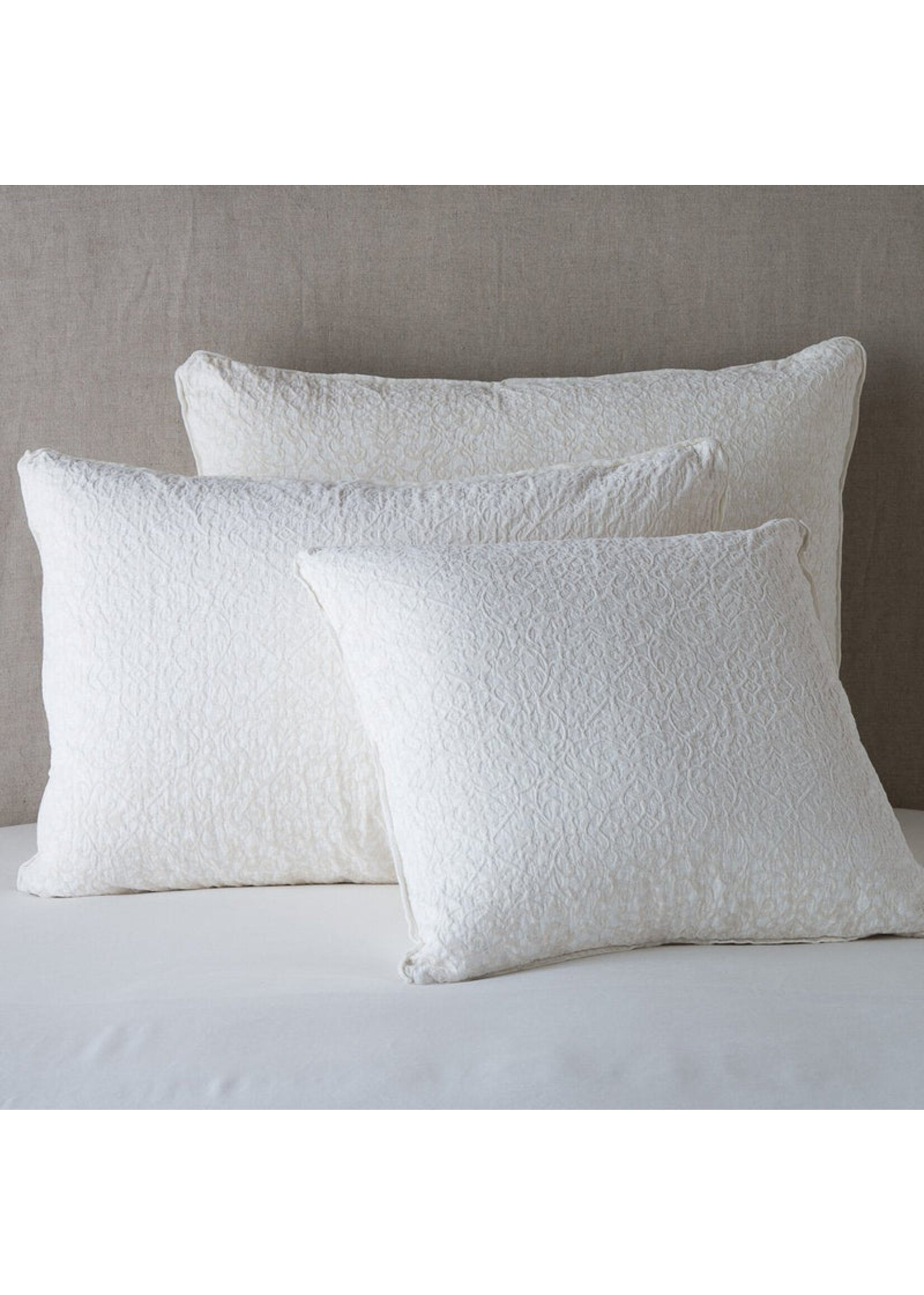 Bella Notte Vienna Sham Winter White Deluxe