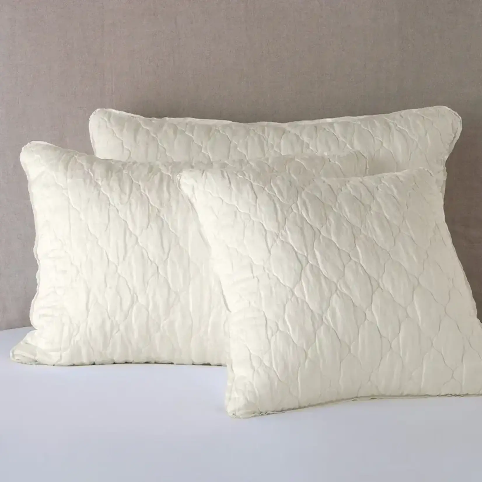 Bella Notte Luna Sham Parchment Royal