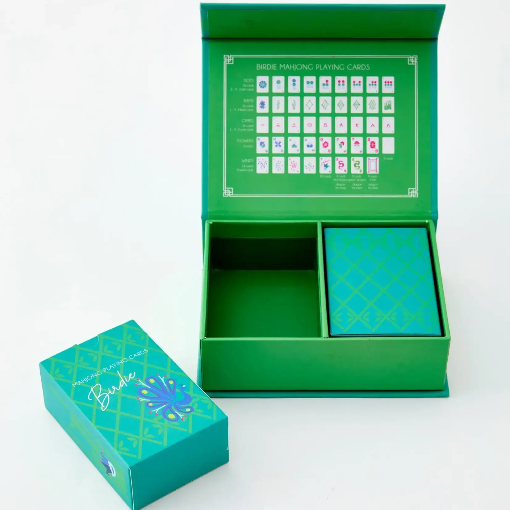 Oh My Mahjong Birdie Mahjong Playing Cards