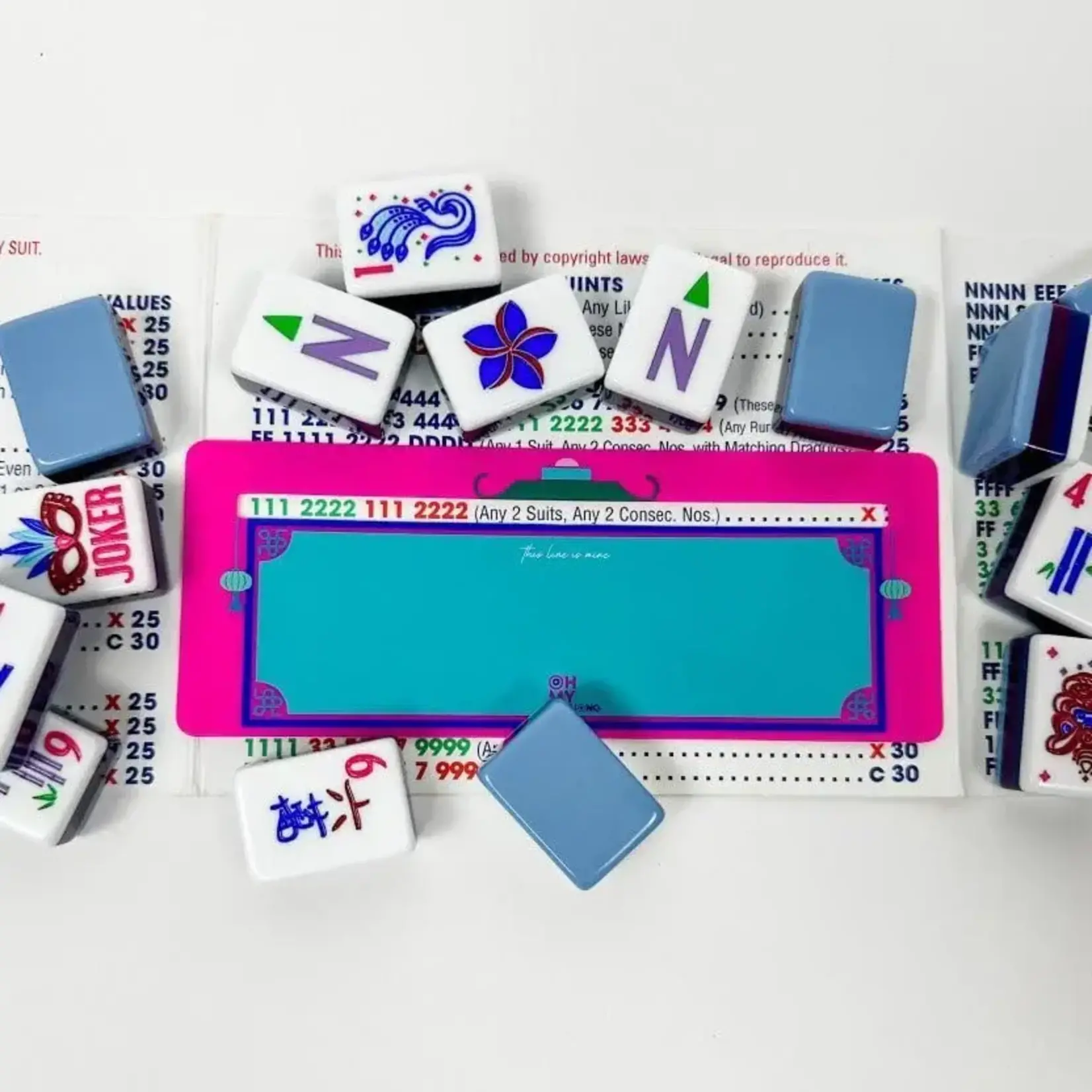 Oh My Mahjong Pink Line Finder