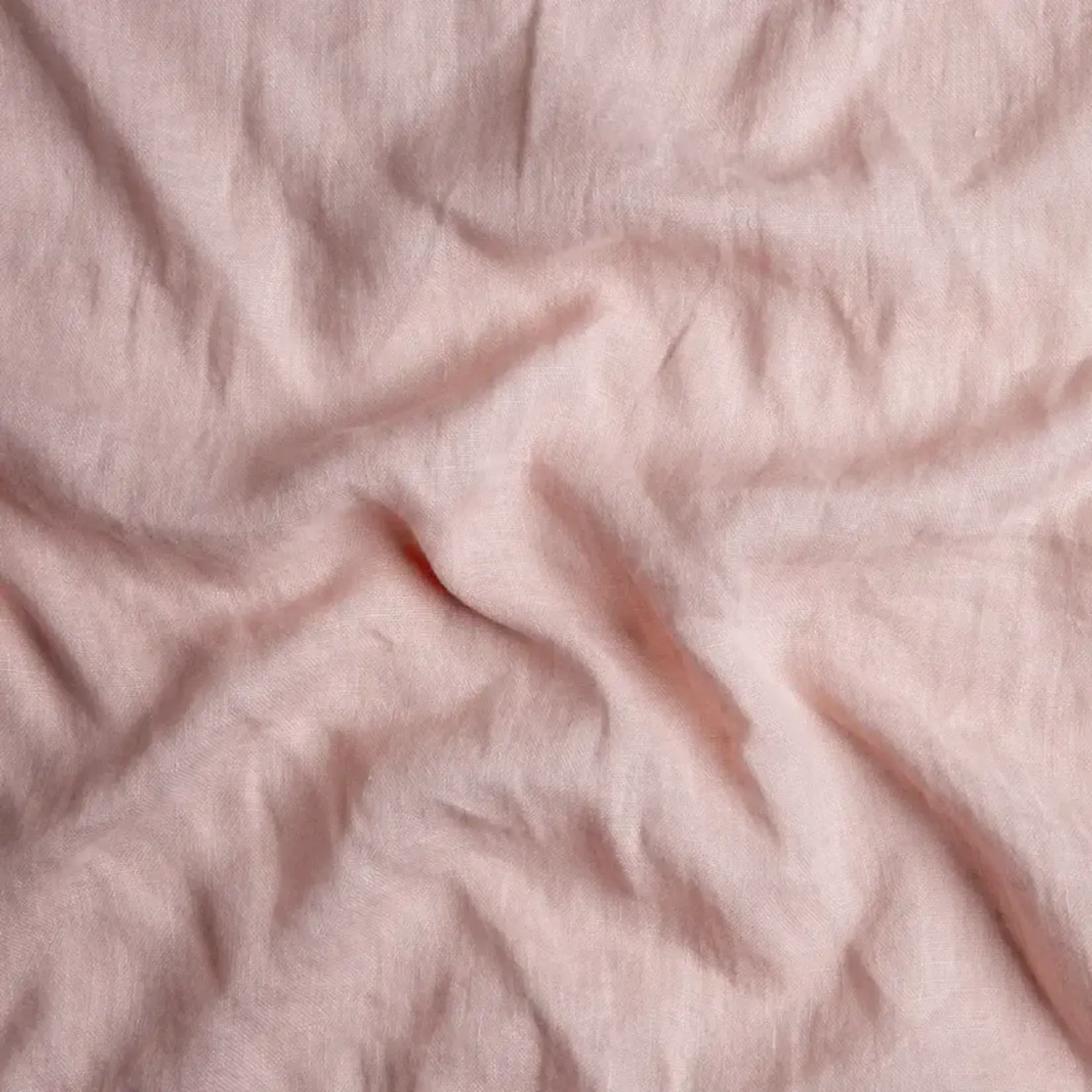 Bella Notte Heirloom Rose Linen Whisper Crib Skirt