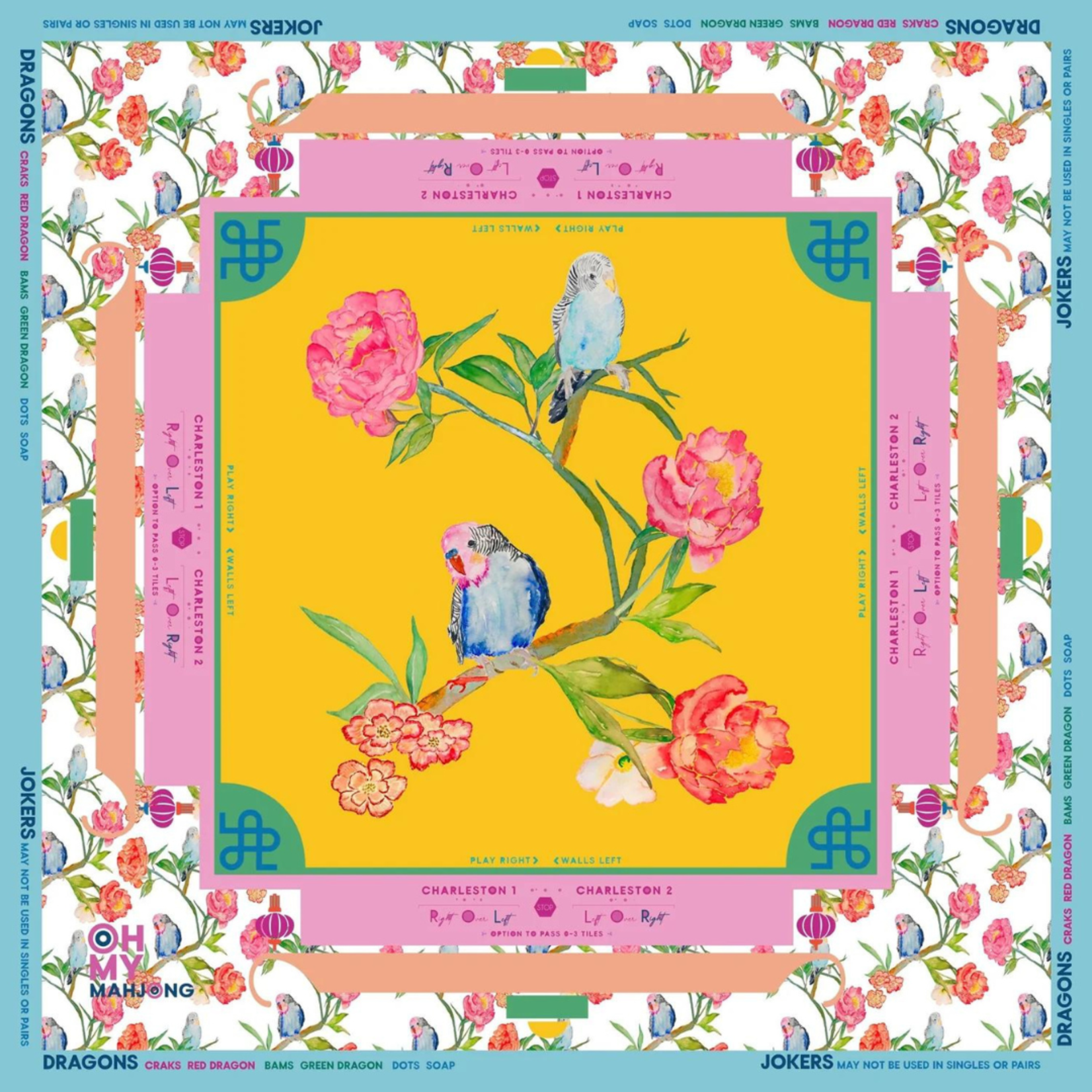 Oh My Mahjong Spring Fling x Brooke Wright Mat