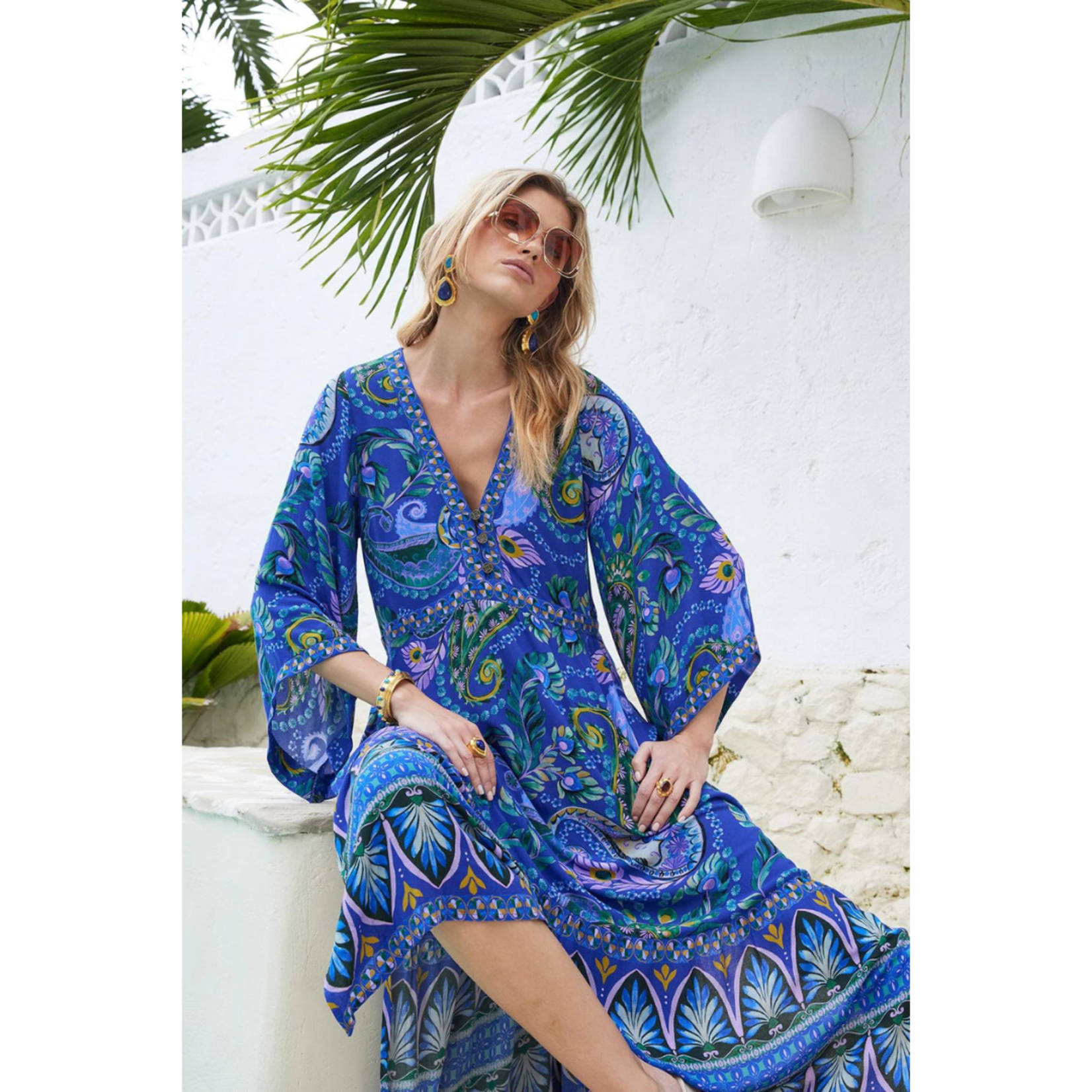 Nine Lives Bazaar Mystic Lagoon Empire Dress