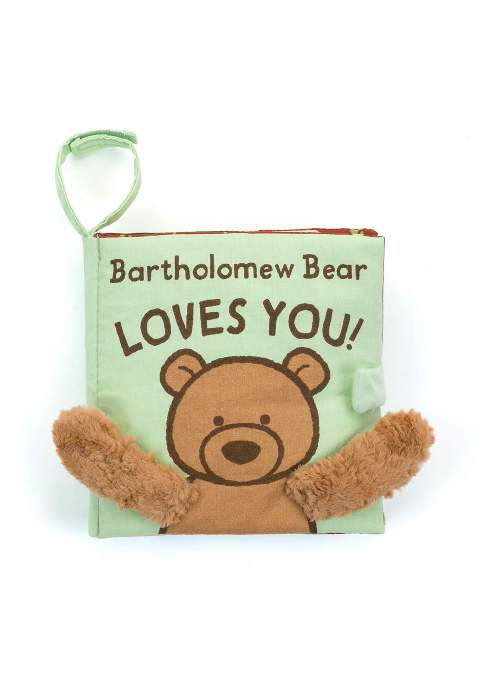 Jellycat Bartholomew Bear Loves You Book