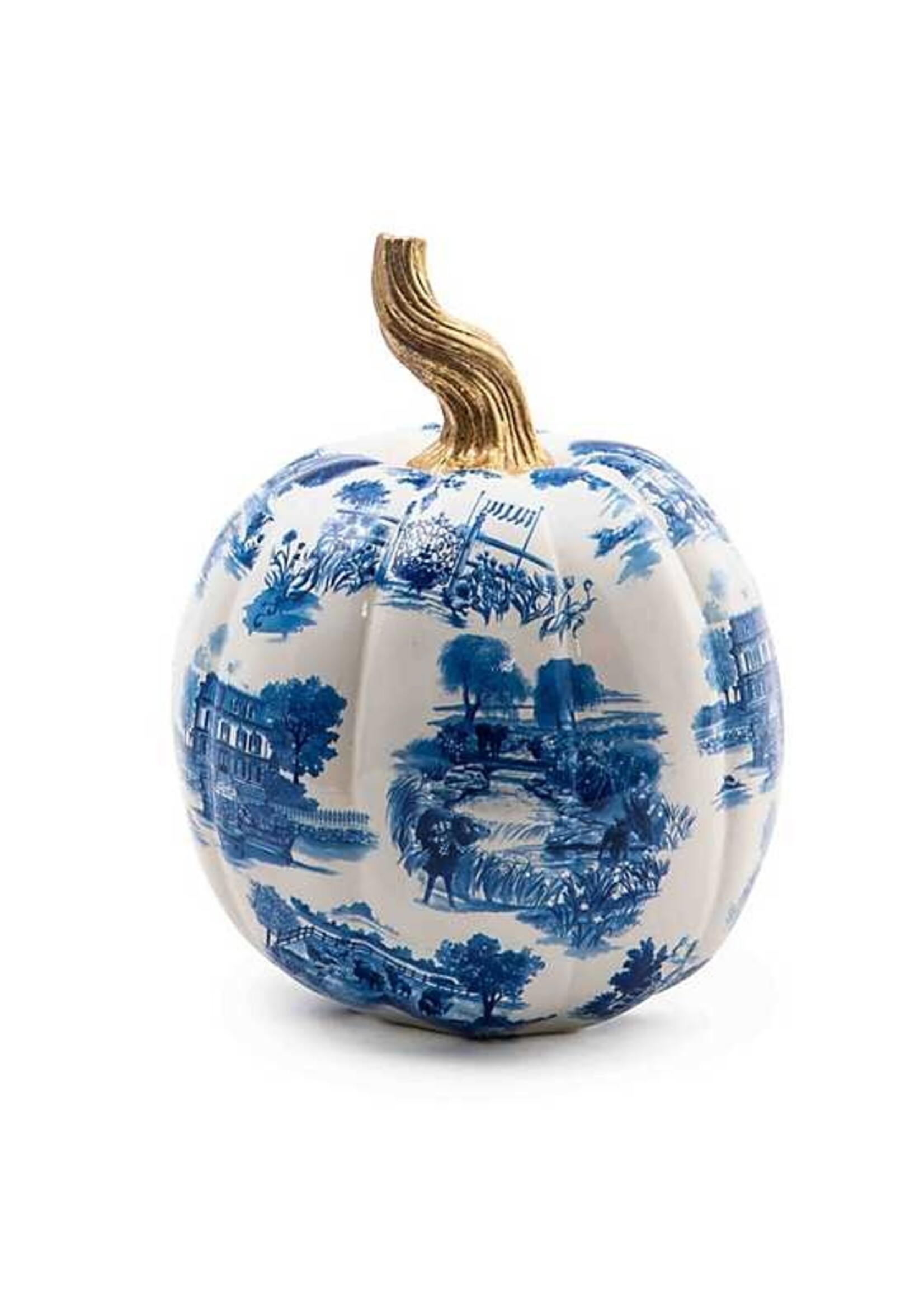 MacKenzie-Childs royal toile small pumpkin