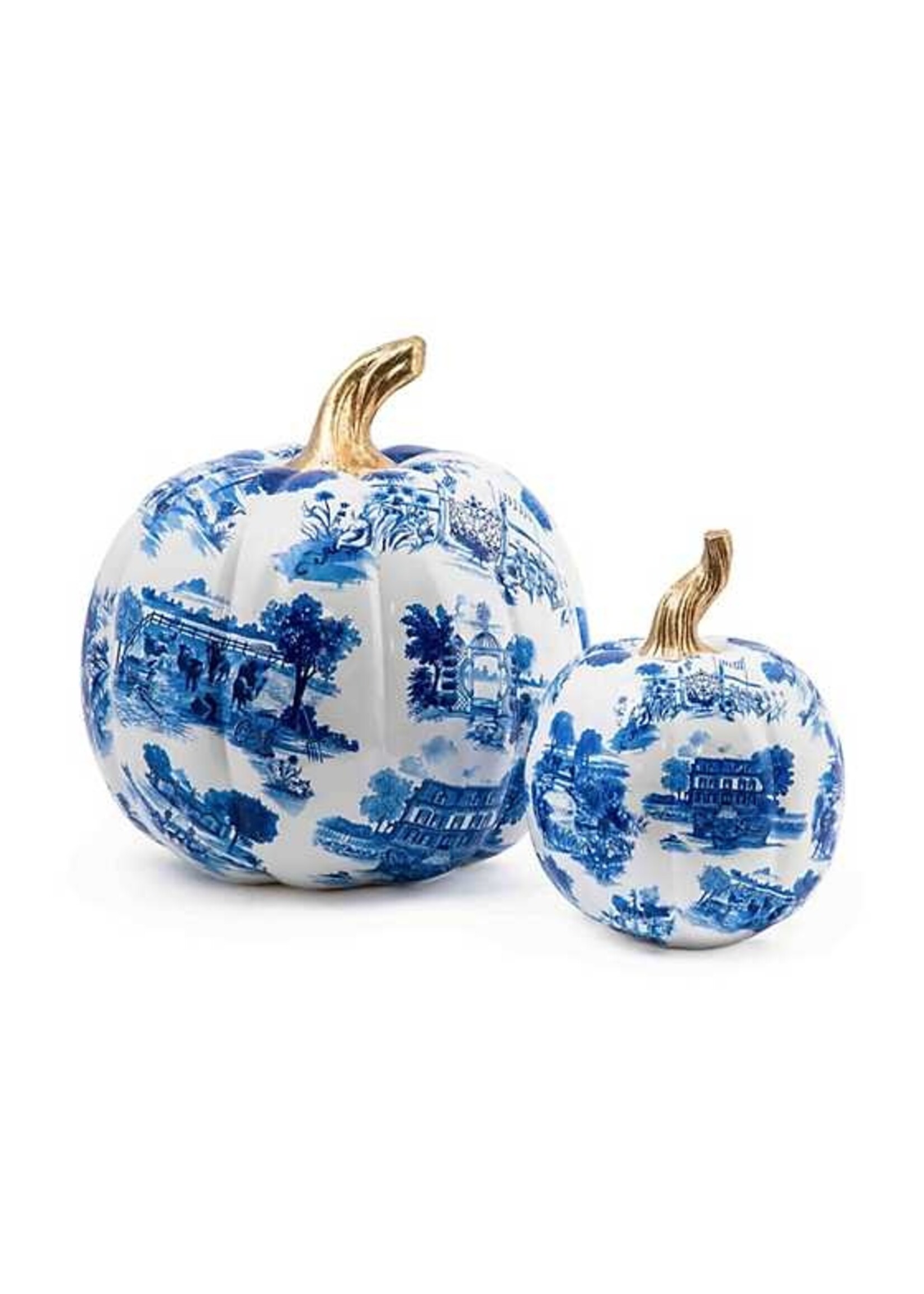 MacKenzie-Childs royal toile small pumpkin