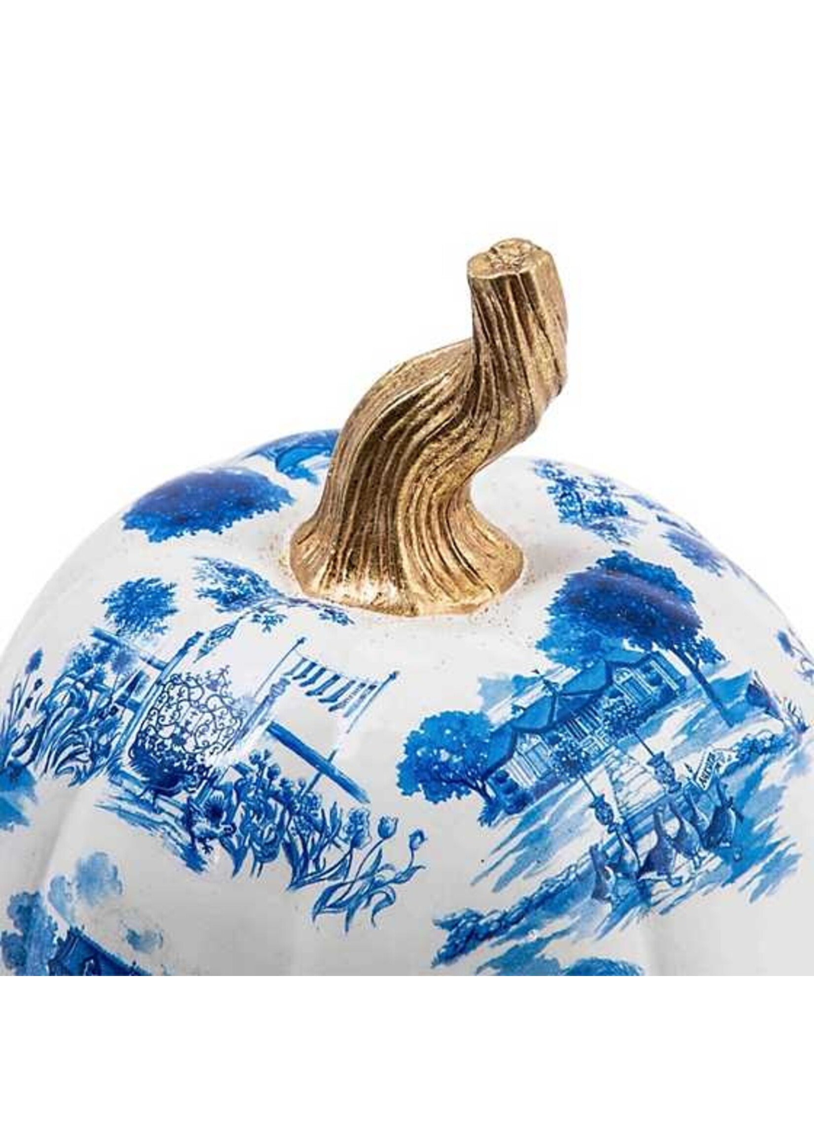 MacKenzie-Childs royal toile small pumpkin