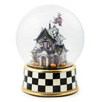 MacKenzie-Childs Halloween Haunted House Globe