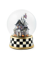 MacKenzie-Childs halloween haunted house globe