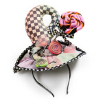 MacKenzie-Childs Trick or Treat Fascinator Hat
