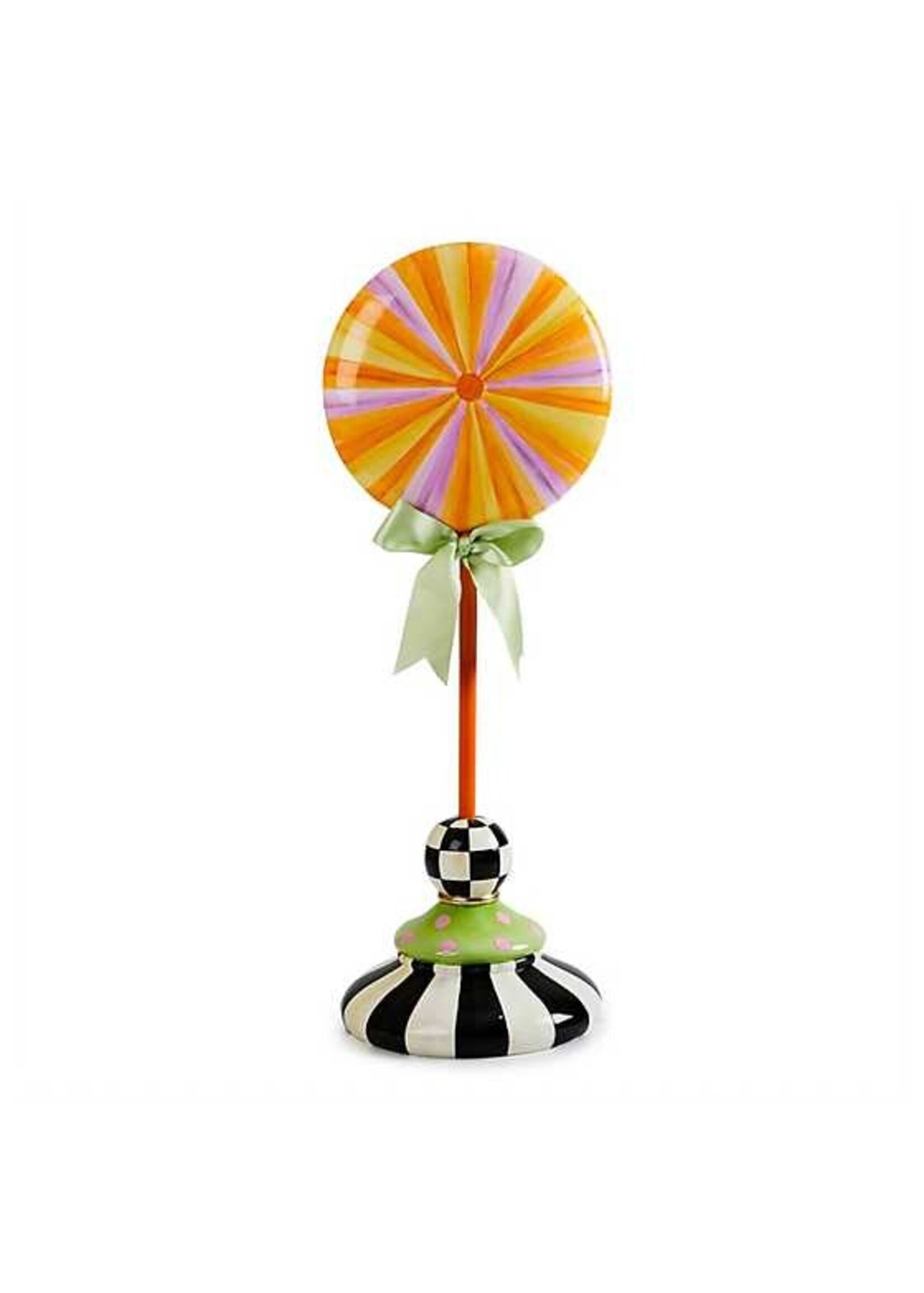 MacKenzie-Childs trick or treat medium lollipop topiary