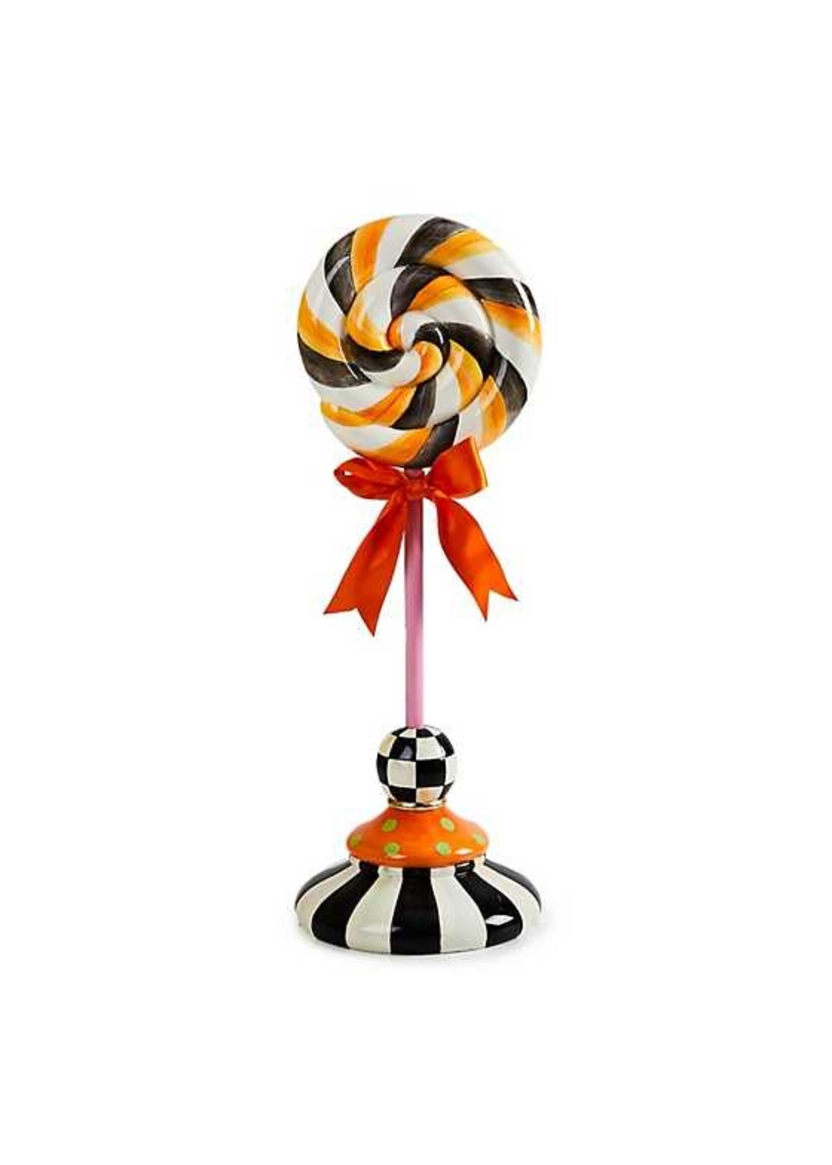 MacKenzie-Childs trick or treat small lollipop topiary