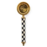 MacKenzie-Childs Courtly Check Supper Club Gold Coffee Scoop