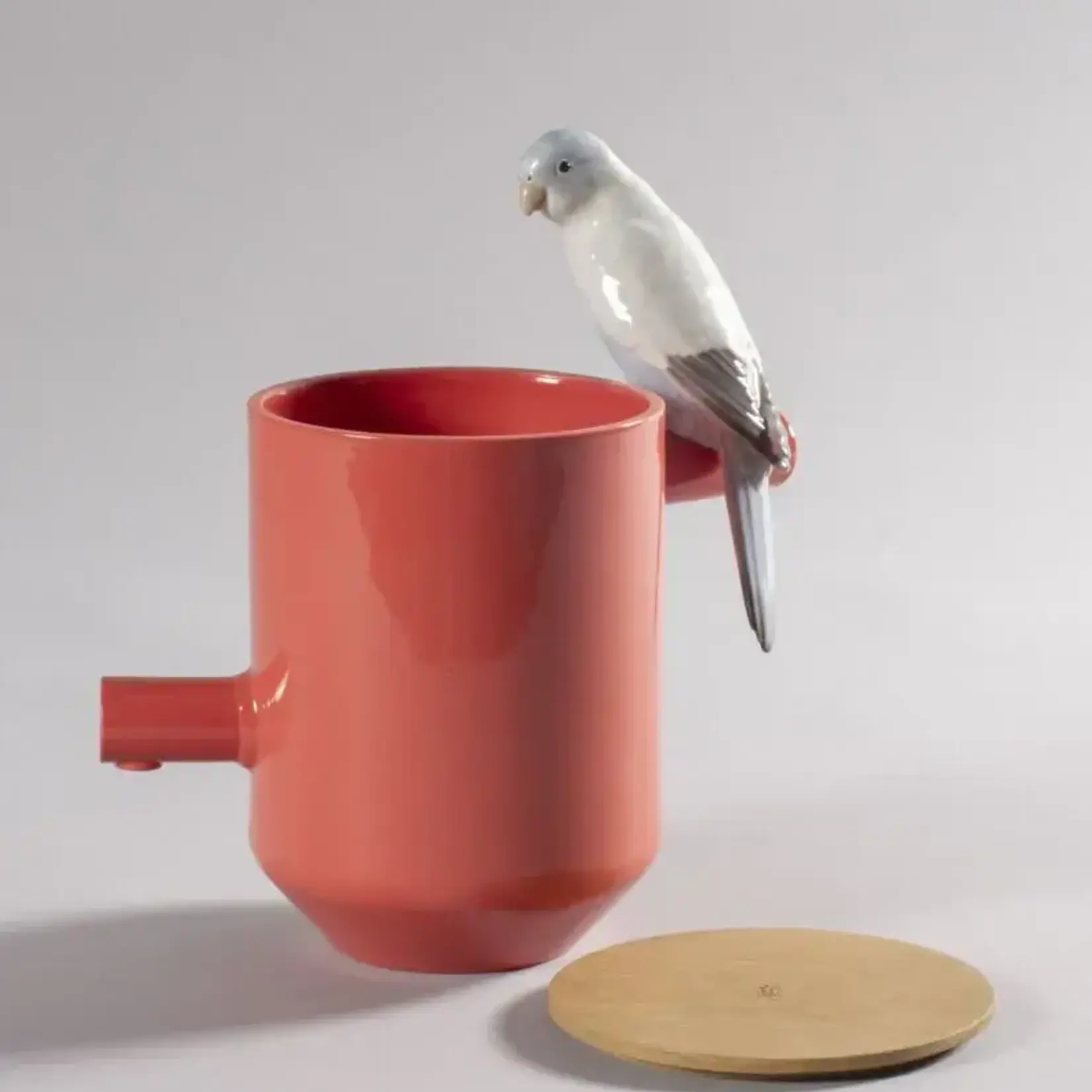 Lladro Parrot's Scented Treasure (Red)