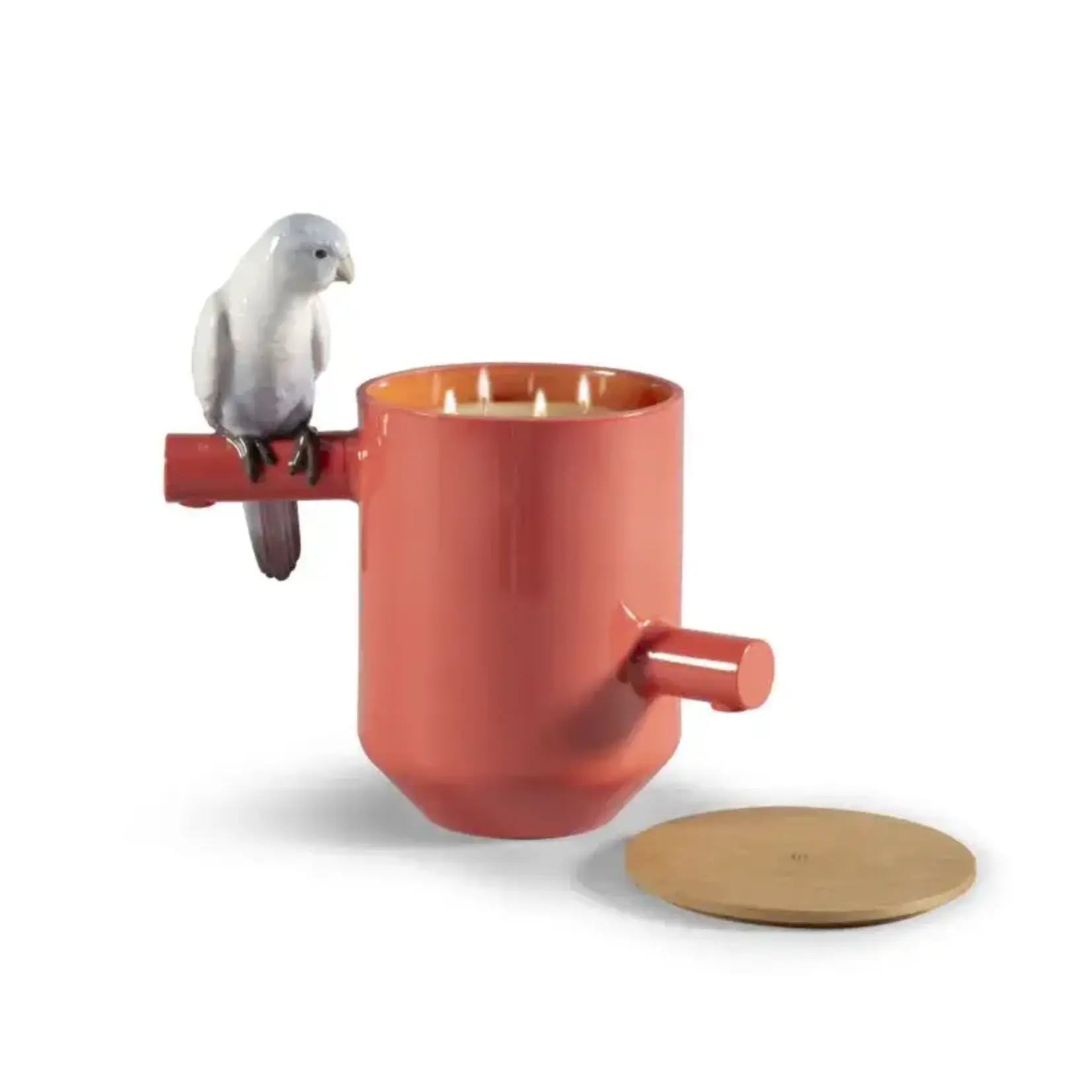 Lladro Parrot's Scented Treasure (Red)