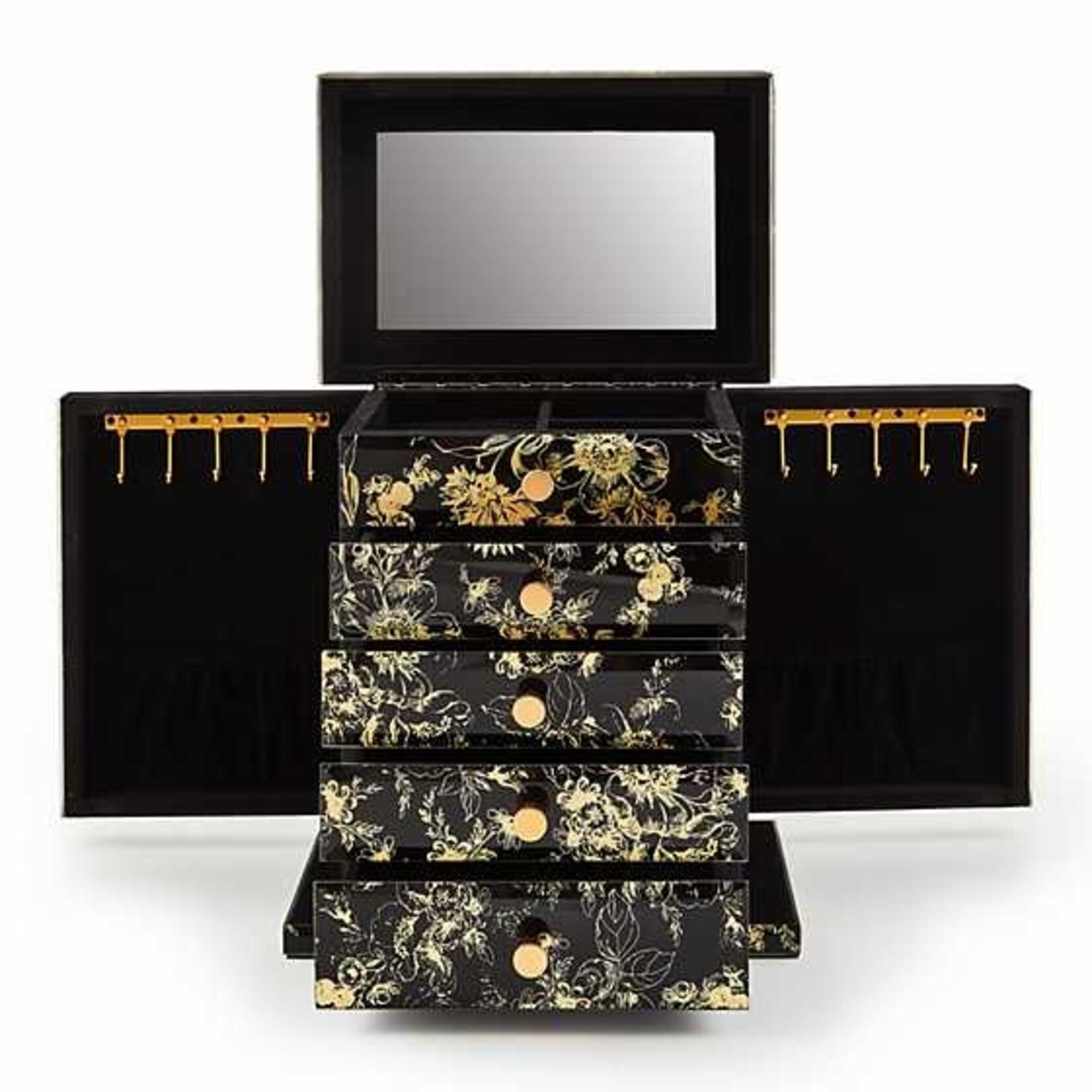 MacKenzie-Childs twilight toile jewelry armoire