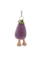 Jellycat Vivacious Eggplant Bag Charm