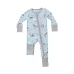 Angel Dear I Love You To The Moon Cows - 2 Way Zipper Romper