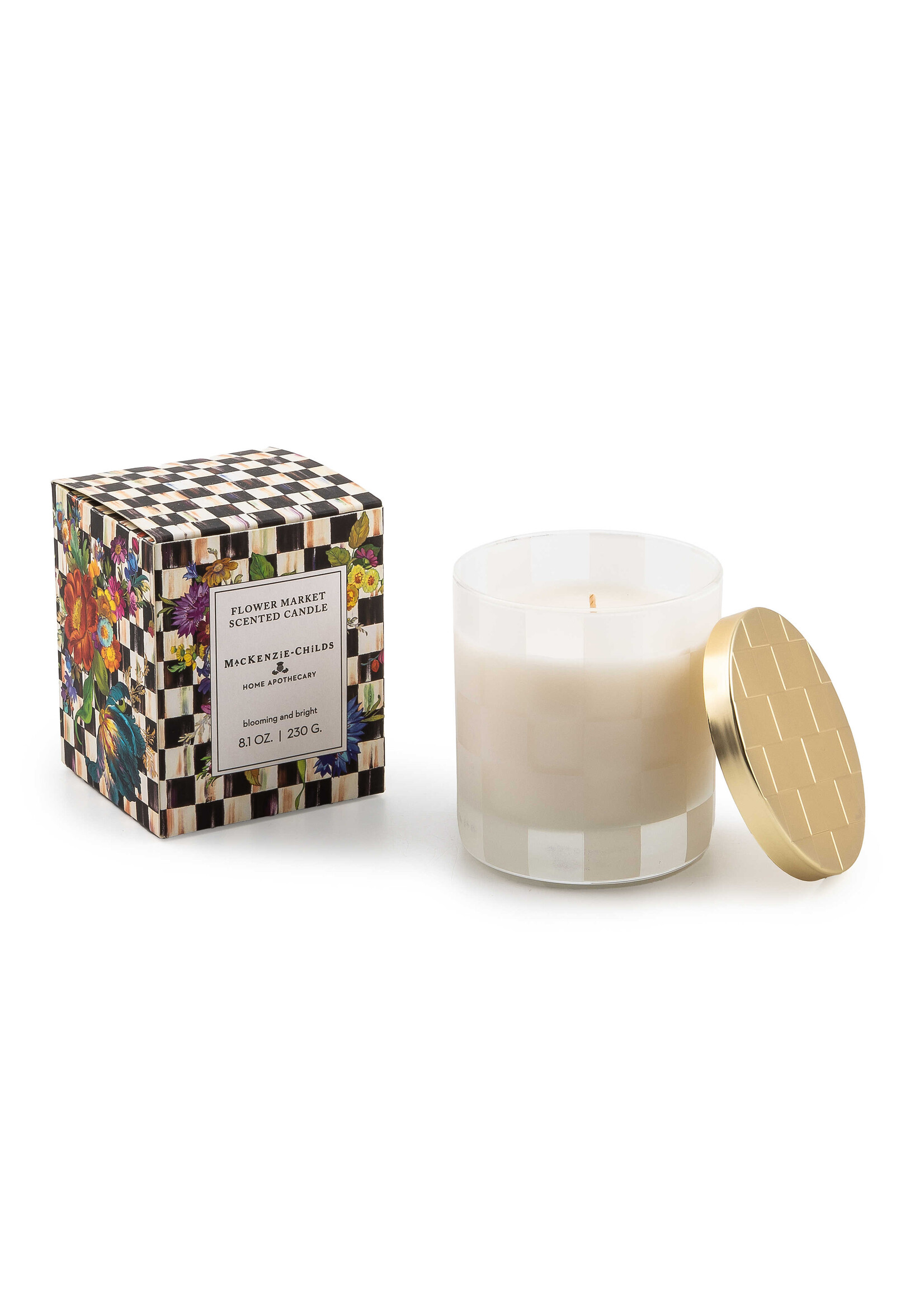 MacKenzie-Childs flower market 8 oz. candle