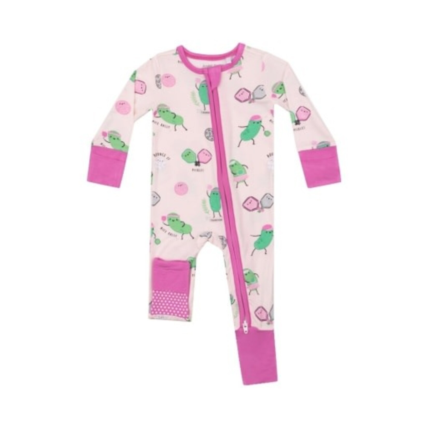 Angel Dear Pickleball Pink - 2 Way Zipper Romper