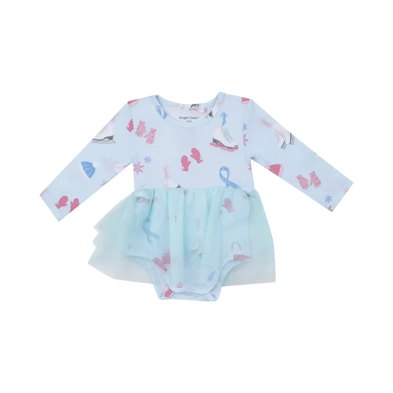 Angel Dear Ice Skating - L/S Tutu Bodysuit