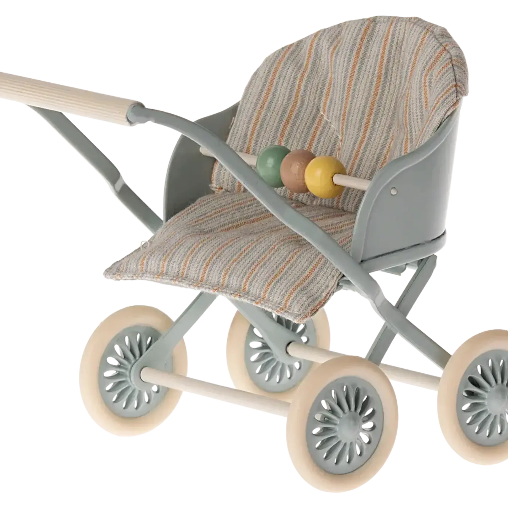 Maileg USA Stroller, Baby - Blue