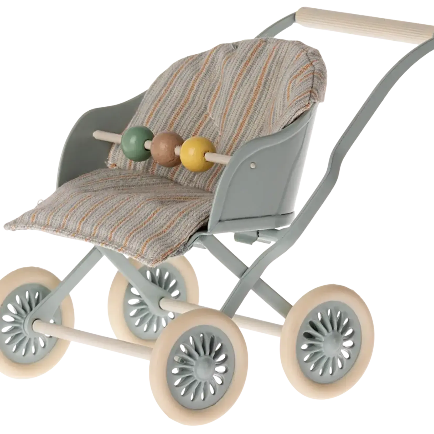 Maileg USA Stroller, Baby - Blue
