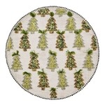 MacKenzie-Childs Farmhouse Trees Round Beaded Placemat