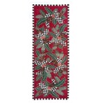 MacKenzie-Childs Holly Holiday Beaded Runner