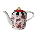MacKenzie-Childs Cardinal Toile Teapot