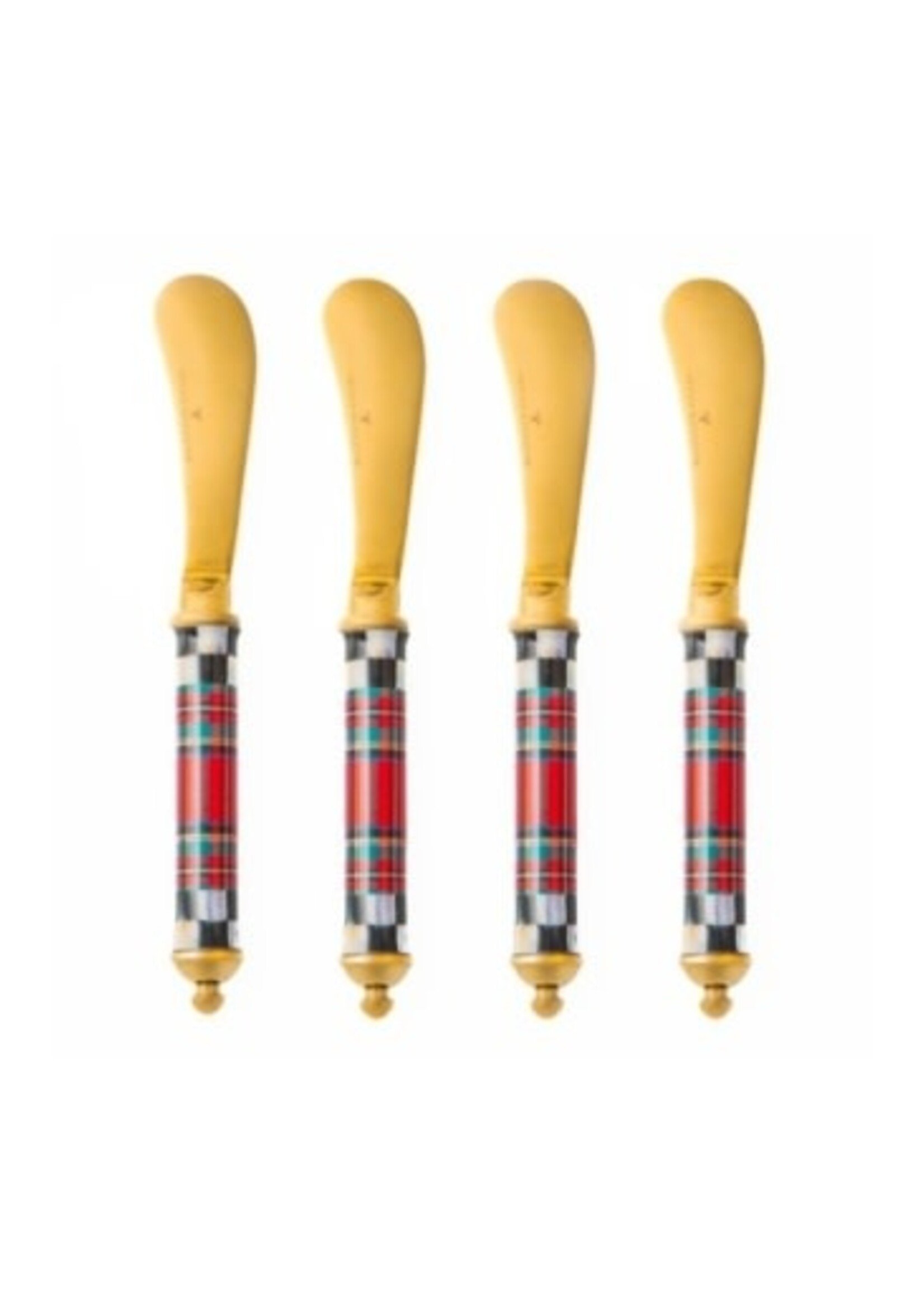 MacKenzie-Childs Supper Club Spreaders Set - Tartastic